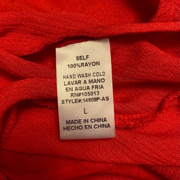 Altard State Gypsy Boho Embroidered Top L - Picture 11 of 12